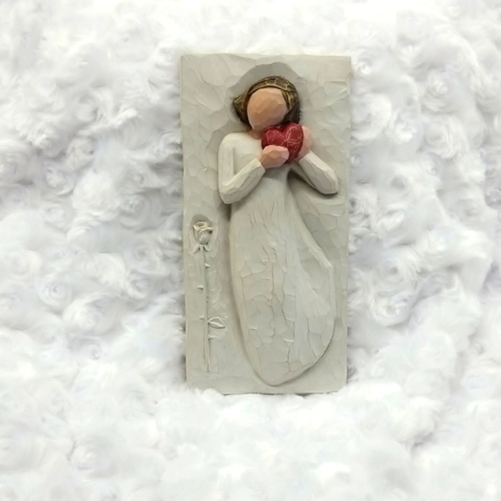 Willow Tree "Love, Heartfelt and True...From the Heart" Decorative Wall Plaque